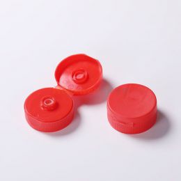 38-400口径食品级塑胶翻盖带硅胶阀，适用于番茄酱，蛋黄酱，芥末酱等酱料挤出用